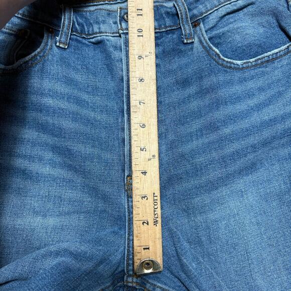 Abercrombie & Fitch Curve Love 90's Slim Straight Ultra High Rise Jeans 30 / 10S - Picture 11 of 13